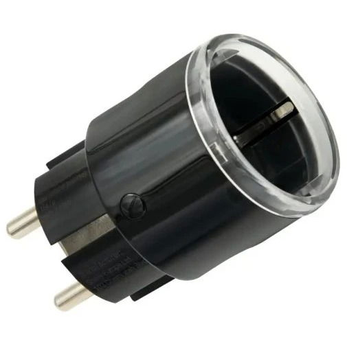 Shelly Plug S Gen3 Smart WiFi Socket with Energy Monitoring - Black